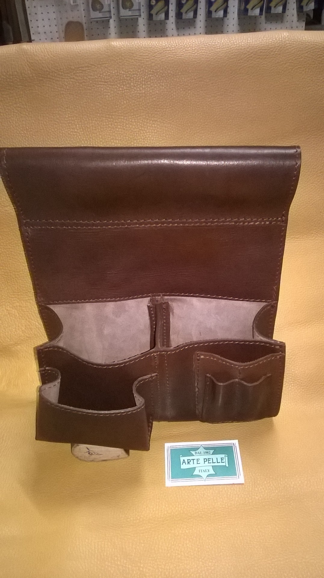 Borsa da carpentiere in cuoio